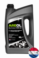 Моторное масло AREOL Max Protect 10W-40 Universal Semi Synthetic Premium Motor Oil 4 л