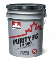 Масло Petro-Canada PURITY FG WO WHITE OIL 15, 20л.